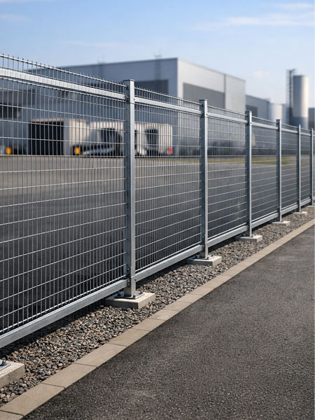 welded mesh fence