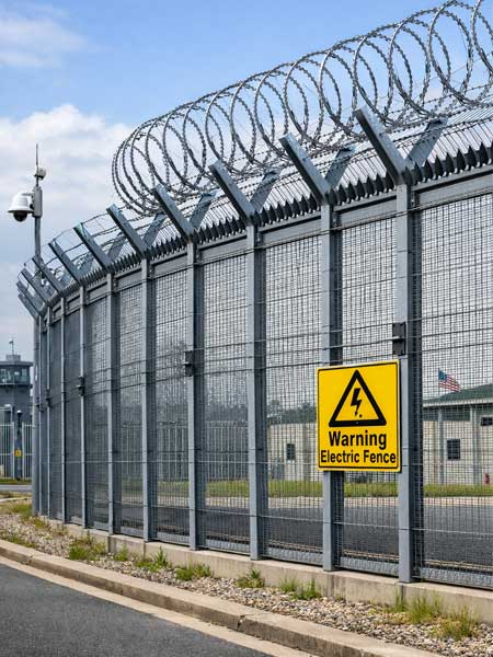 anti climb fence / high security fence