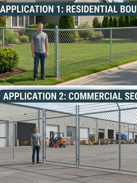 chain link fence