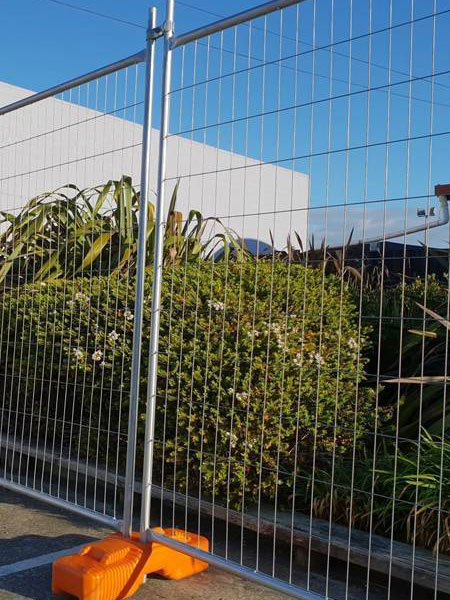 Chain link fence installation