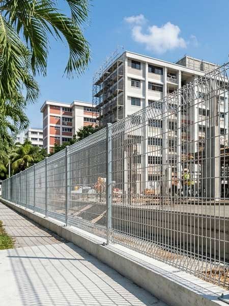 welded mesh fence